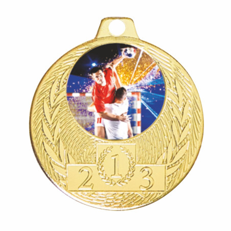 Médaille Podium avec pastille - F-Q047