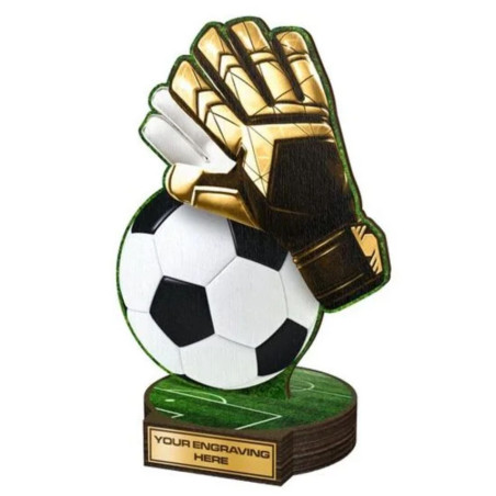 Trophée Bois Couleurs Football - BA-RW002M2A