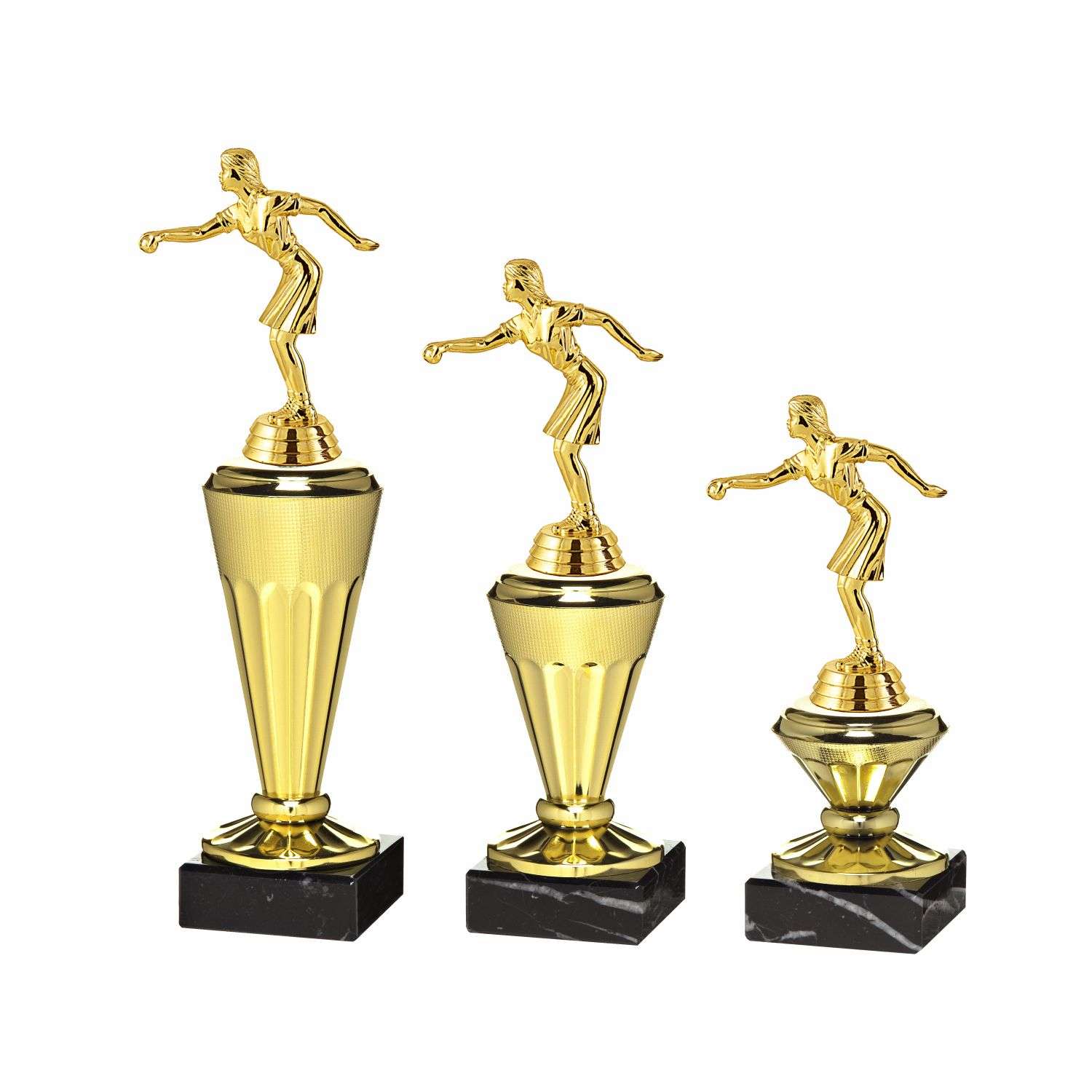 Trophées PETANQUE F B-X701S-B-X702S-B-X703S - Trophees Diffusion