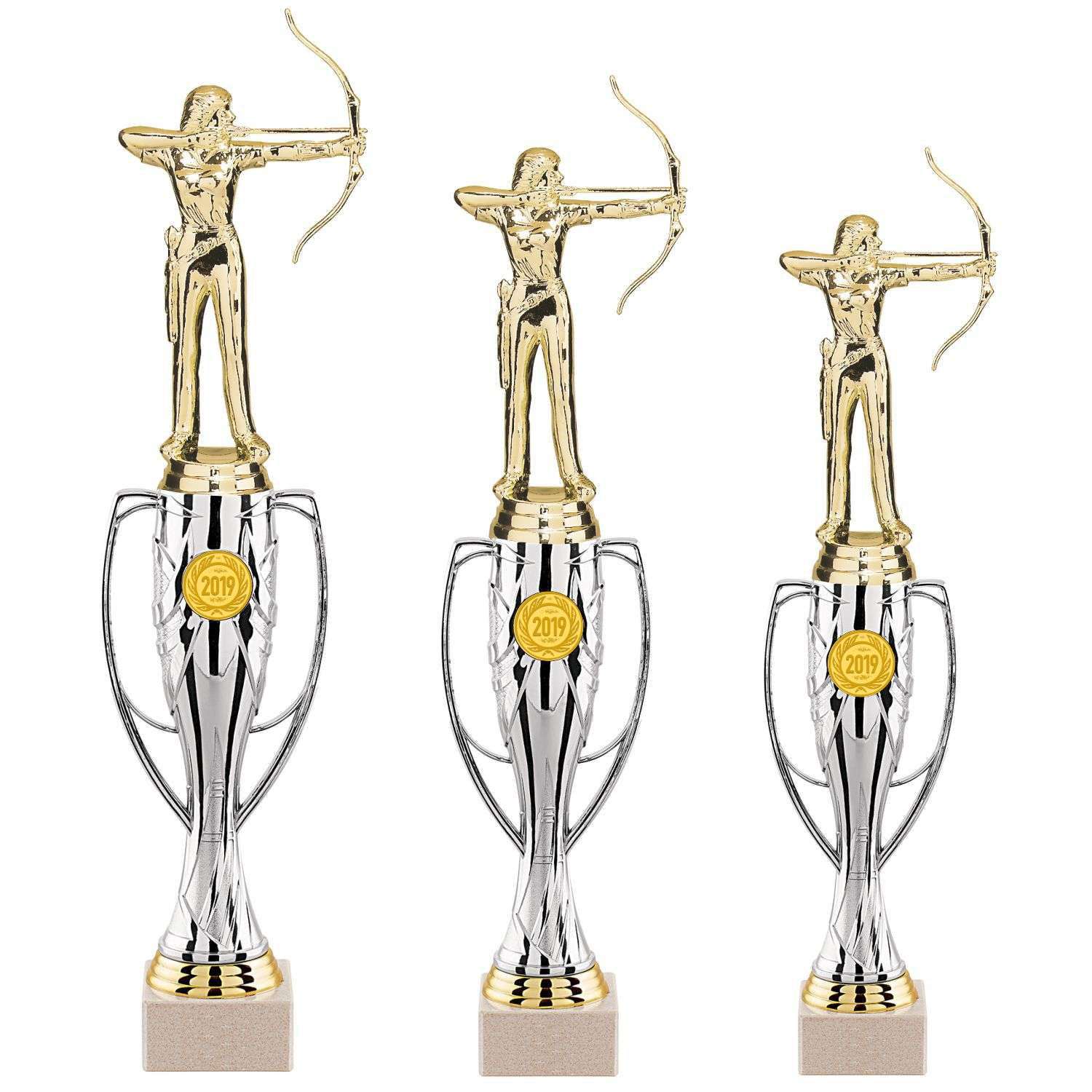 Trophees Tir A Larc Femme T 3851cs T 3851bs T 3851as Trophees Diffusion 5463