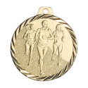 Médaille Frappée 50mm Course à Pied Feminin - F-NZ16