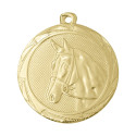 Médaille Frappée 45mm Equitation - B-BS.ME115.01