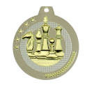 Médaille Frappée 50mm Echecs - F-NQ04