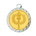 Médaille 32mm avec Pastille - B-DI3201.01