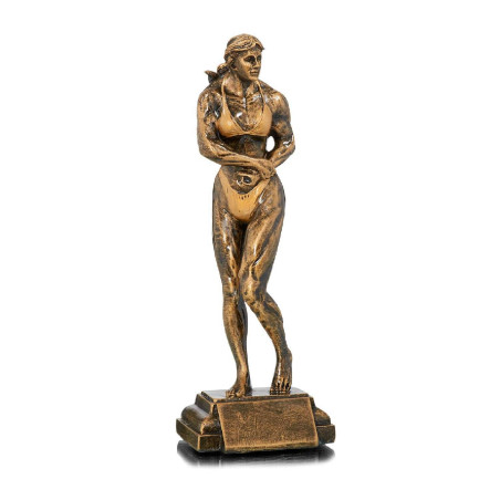 Trophée Résine Culturisme Femme F-52702