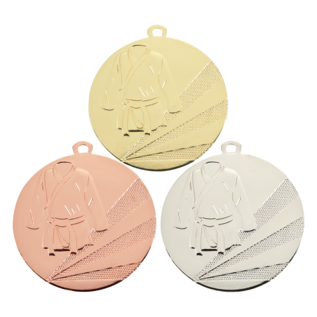 Médaille Frappée 50mm sports de combats - B-D112D