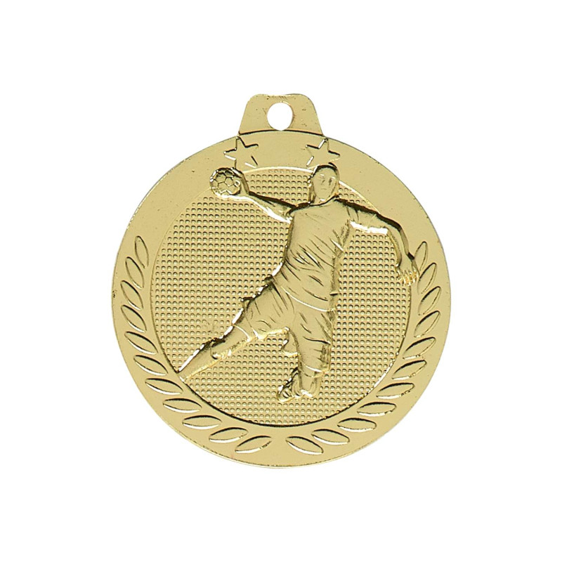 Médaille frappée Handball 40mm - F-DX12D