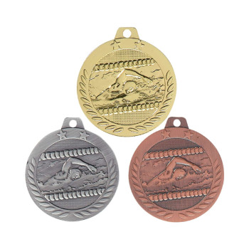 Médaille frappée Natation...