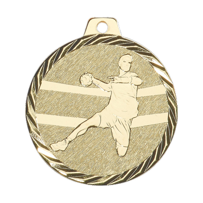 Médaille Frappée 50mm Handball - F-NZ09