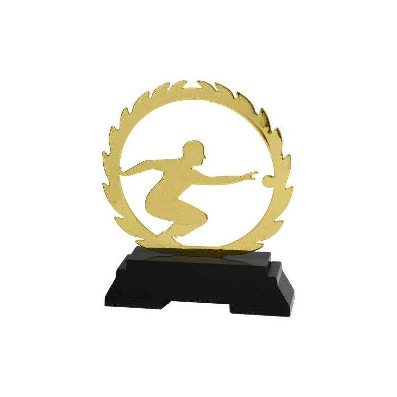 Trophée Laser Métal Pétanque Homme B-L241