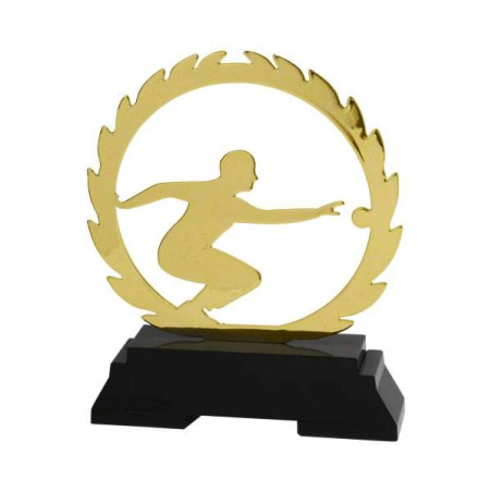 Trophée Laser Métal Pétanque Homme B-L241