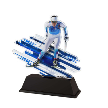 Trophée Acrylique Ski de...