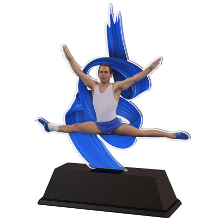 Trophée Acrylique EXCLUSIVITE Gymnastique Homme - BA-FA210A-M30