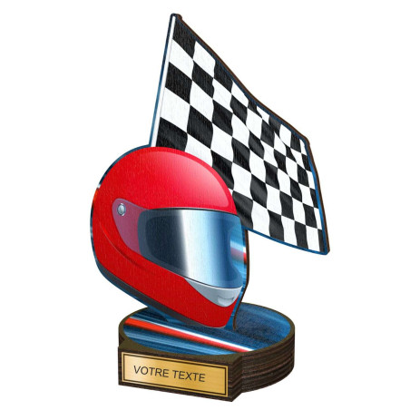 Trophée Bois Couleurs Course Automobile - BA-RW002M17