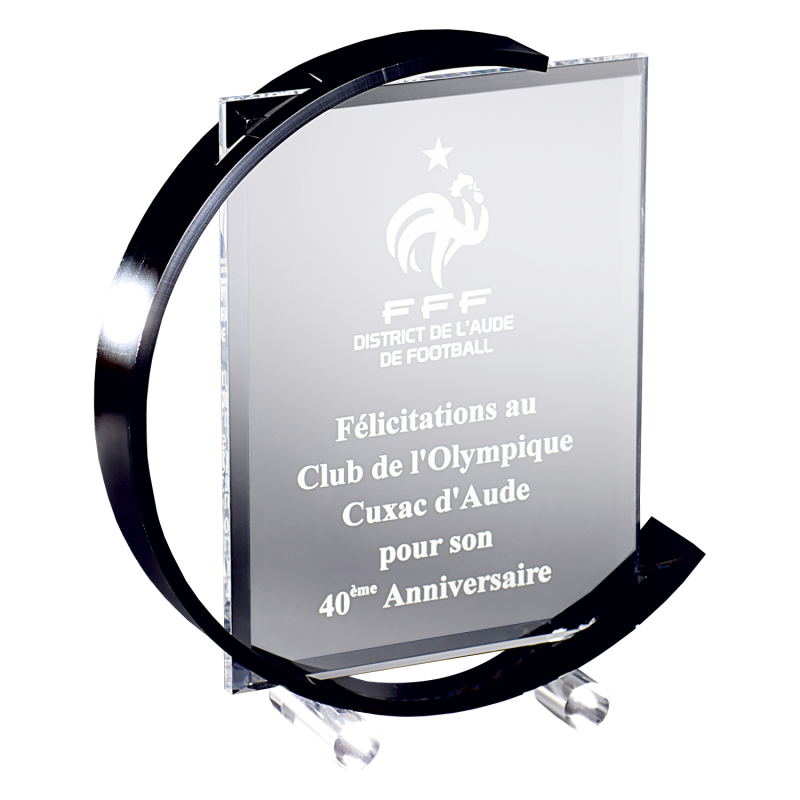 Trophée Création Acryglass T-PL076