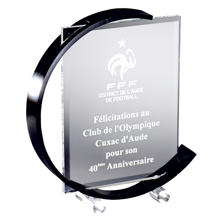 Trophée Création Acryglass T-PL076