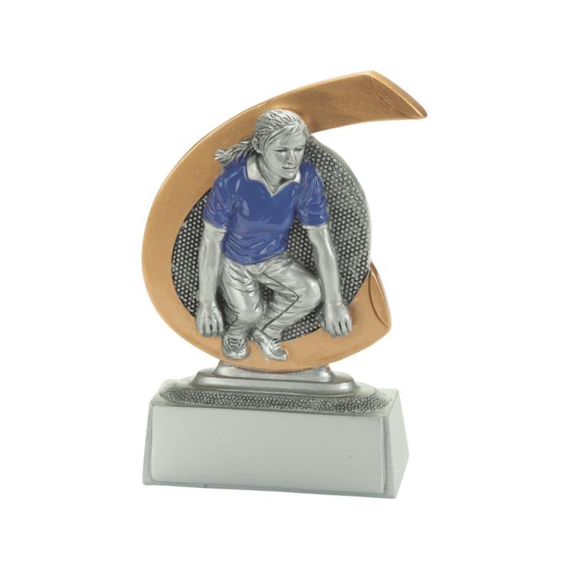 Trophée Résine Pétanque Femme 4385