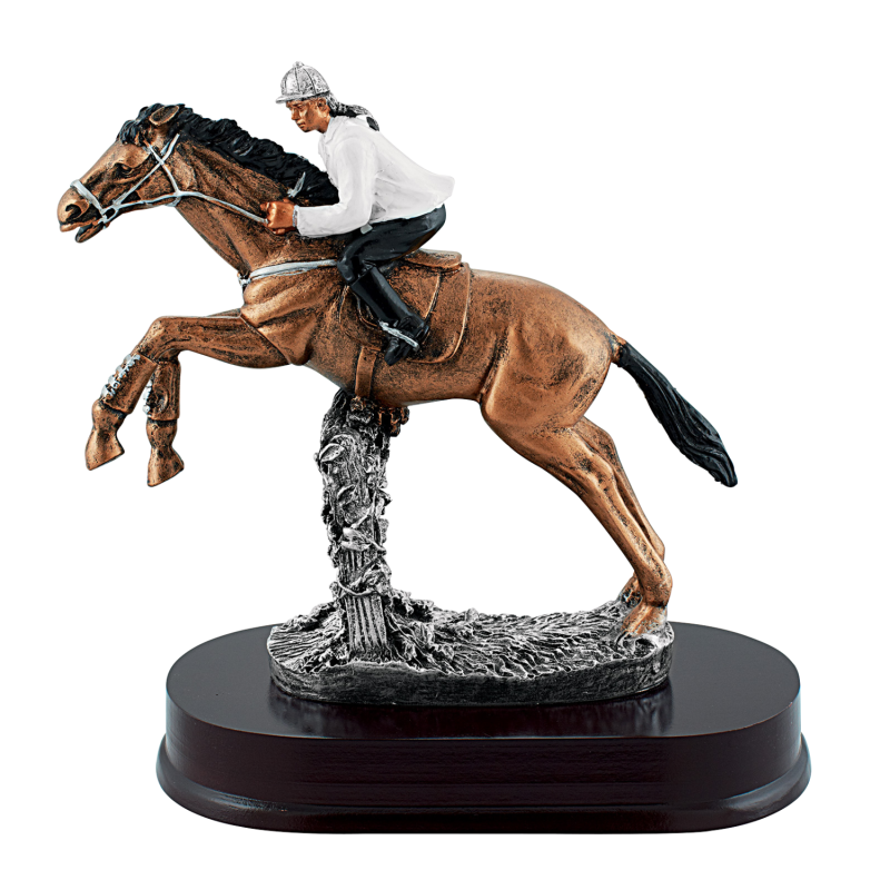 Trophée Résine Equitation Feminine 5392