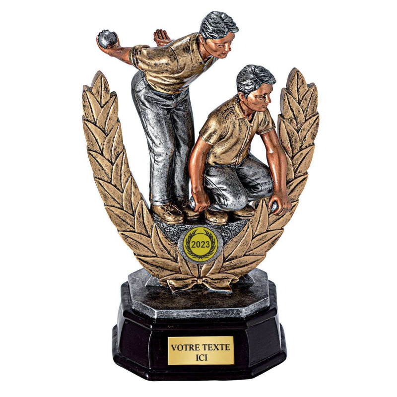 Trophée Résine Pétanque T-RS0212