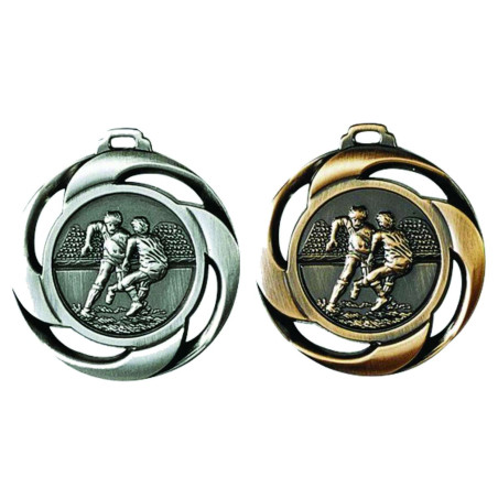 Médaille Frappée 40mm Rugby - F-NF09