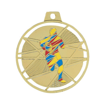 Médaille émaillée frappée...