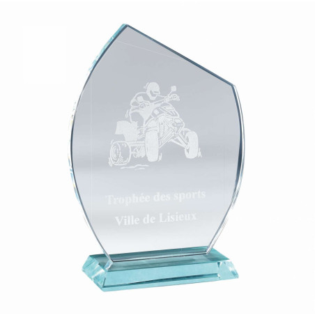 Trophée Création Verre F-169-01 - F-169-02 - F-169-03