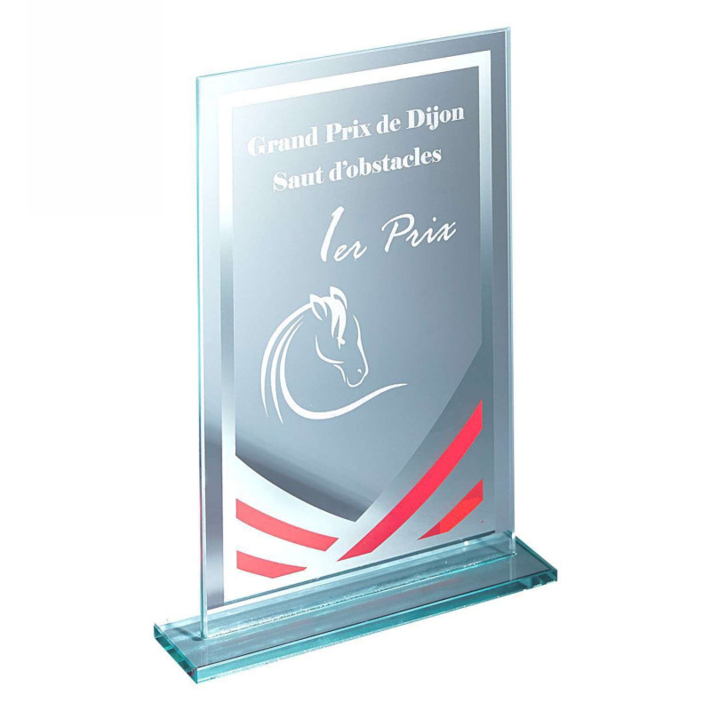 Trophée Création Verre T-4046