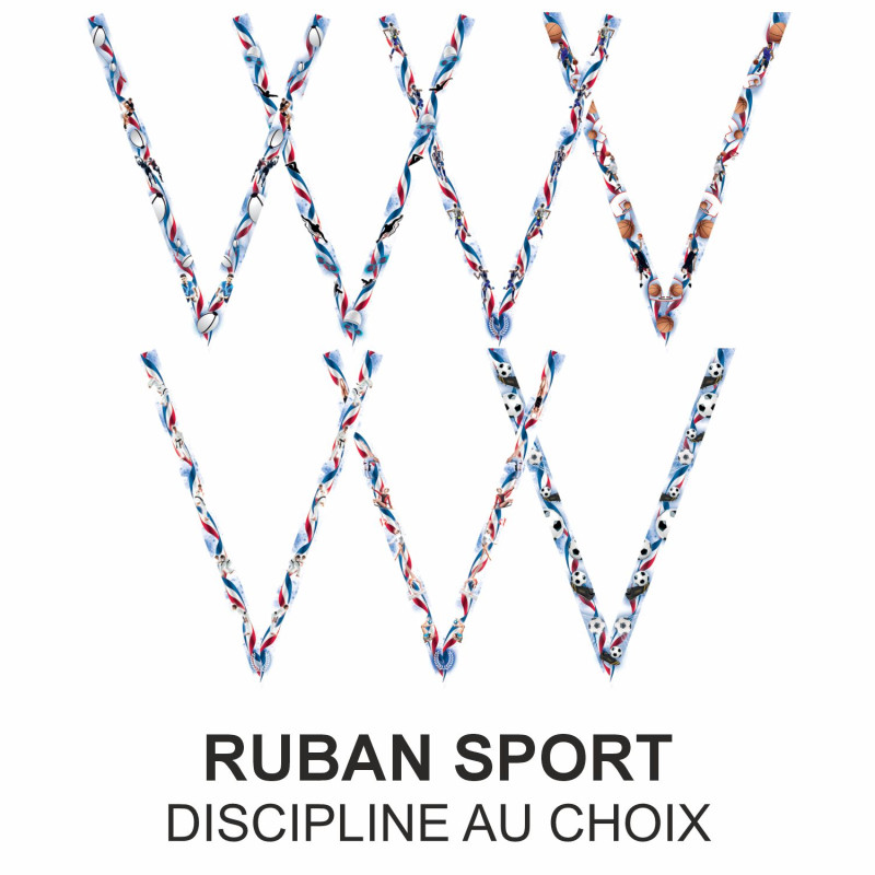 Ruban Sport édition bleue