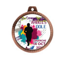 Médaille création impression couleurs F-X4