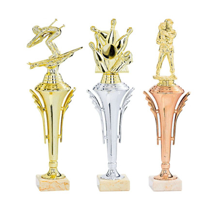 Trophée Multisports avec figurine F-143-71DS - F-143-72DS - F-143-73DS