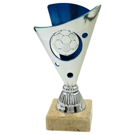 Coupe foot ligne Economique CP250.04 Argent et Bleu