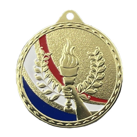 Médaille Frappée 50mm Victoire Tricolore - CH-IM00698