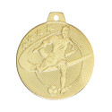 Médaille Frappée 70mm Foot - F-Q052D