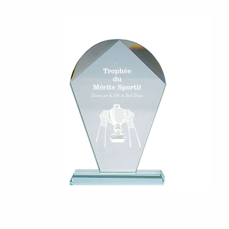 Trophée Création Verre CH-BETTY-1 - CH-BETTY-2 - CH-BETTY-3