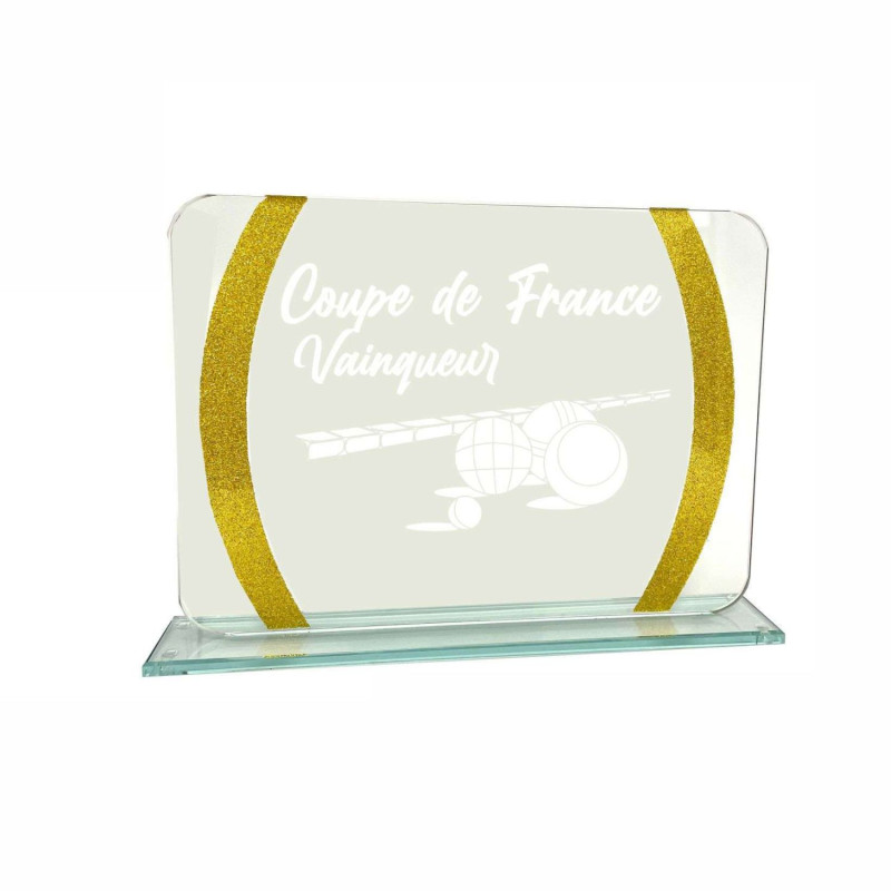 Trophée Création Verre CS-SV56A