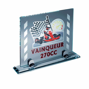 Trophée Création Verre T-4050