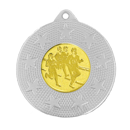 Médaille Etoiles 50mm avec Pastille - CH-IM00653