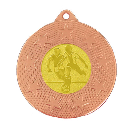 Médaille Etoiles 50mm avec Pastille - CH-IM00653