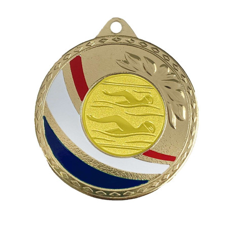 Médaille 50mm avec pastille CH-IM00726