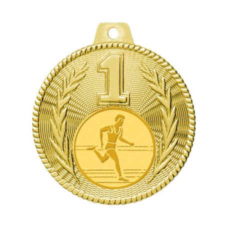 Médaille 50mm Podium avec Pastille - F-Q021