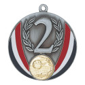 Médaille 70mm avec Pastille - F-014