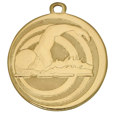 Médaille Frappée 32mm Natation - B-ME094