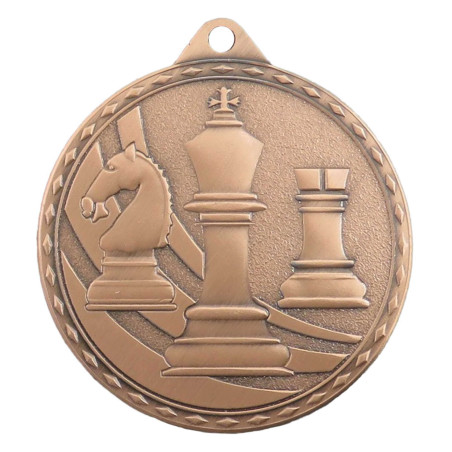 Médaille Frappée 50mm Echecs - CH-IM00662