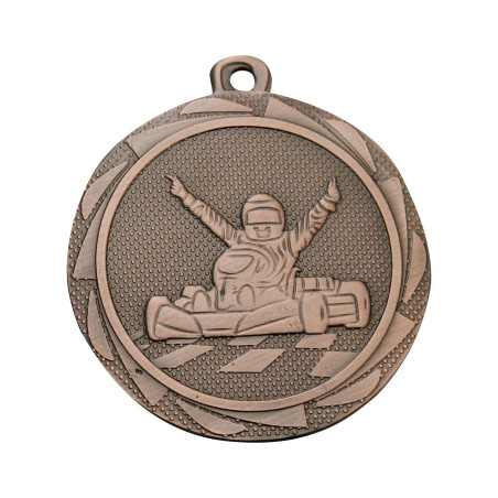 Médaille Frappée 45mm Karting - B-BS.ME107