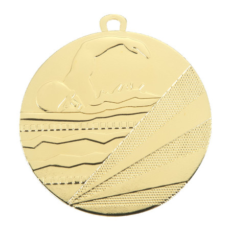 Médaille Frappée 50mm Natation - B-D112C