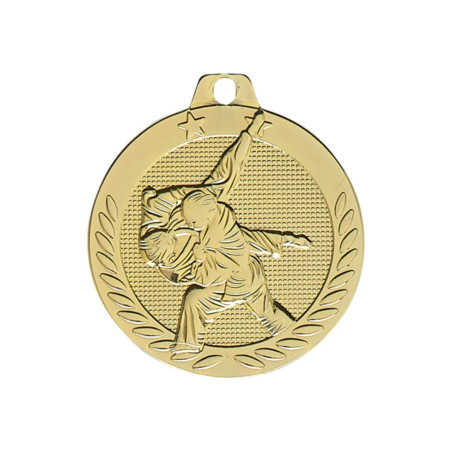 Médaille frappée Judo/Karaté 40mm - F-DX13