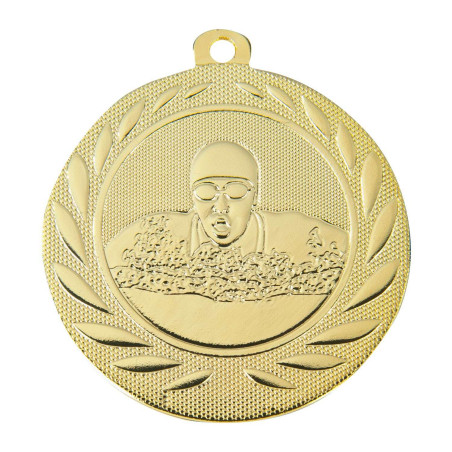 Médaille Frappée 50mm Natation - B-BS-DI5000.H