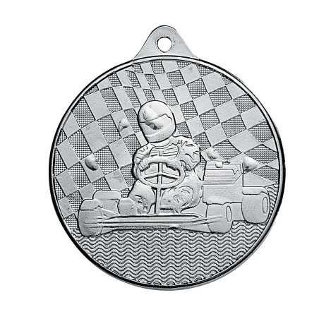 Médaille Frappée 50mm Karting - T-MF10