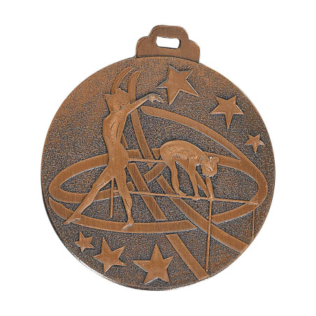 Médaille Frappée 50mm Gymnastique - F-NY10