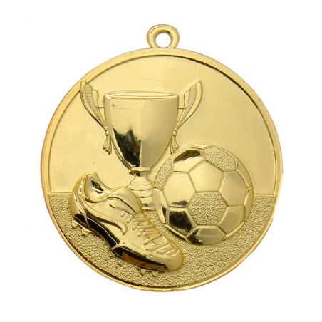 Médaille Frappée relief Zamac Top qualité 50mm Football - B-ME.047